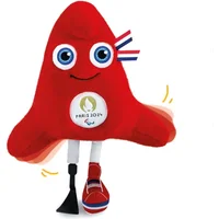 Peluche Mascotte Officielle Jeux Paralympiques Paris 2024 Premium 33 cm