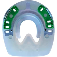 Horseshoe with 2 Front Heel Cleats Duplo Extra Clipped