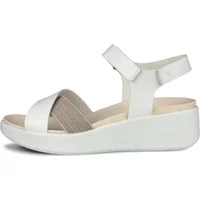 Kreuzriemen Ledersandalen für Damen Ecco Flowt
