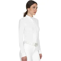 Women's long sleeve competition polo shirt Equestro