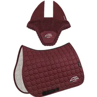 Saddle Pad and Ears Covers Set Equiline Eqflaggy