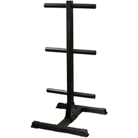 Support de poids en épi de musculation Fit & Rack