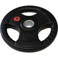 Disque de musculation Olympique avec poignées Fit & Rack 15 kg