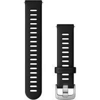 Schnell lösbares Uhrenarmband mit silberner Schnalle Garmin 18 mm