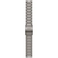 Bracelet de montre renforcé avec maillons en flèche et fermoir à boucle déployante Garmin Quickfit® 22