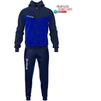 Kinder Fleece-Kapuzen-Trainingsanzug Givova Visa