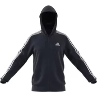 Kapuzenjacke adidas Essentials French Terry 3-Bandes Full-Zip