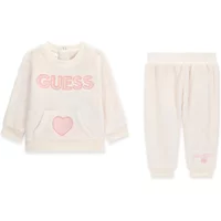 Set van sweatshirt en broek voor meisjesbaby Guess
