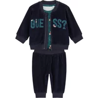 Langarmset met rits voor babyjongen Guess