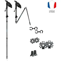 Bastoncini trekking pieghevoli Guidetti Flashlock Emeraude MK2 (x2)