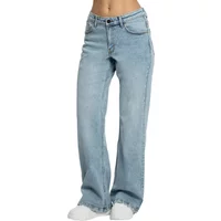 Jeans de pierna ancha largos mujer Gym Glamour
