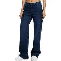 Wide Leg Long Jeans for Women Gym Glamour
