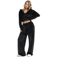 Samt-Jogginghose für Frauen Gym Glamour