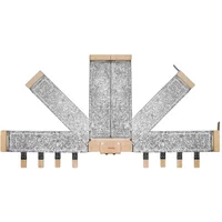 Dubbele steen raclette apparaat H.Koenig Wod