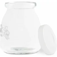Set van 12 glazen potten voor yoghurtmakers H.Koenig