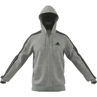 Kapuzenpullover adidas Essentials Fleece 3-Bandes Full-Zip