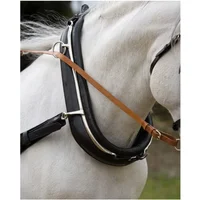 Leather hunting collar for horse Hispano Hipica Extra