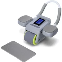 Automatisches Abdominalrad mit LCD-Bildschirm und Ladegerät HMS KA08