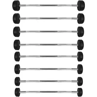Barra per sollevamento pesi in gomma HMS GSG35