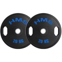 Disco per sollevamento pesi rivestito in gomma HMS TOG20 Olimpijski
