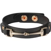 Leren armbanden met bit HORKA