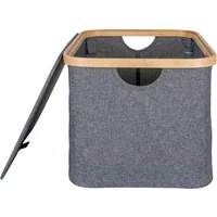 Bamboe en textiel wasmand House Nordic Noto Laundry