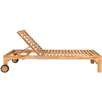 Teak ligstoel House Nordic Andorra