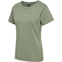 T-shirt coton chevrons femme Hummel Active