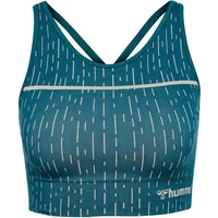 Nahtloser Sport-BH, Damen Hummel MT Drops