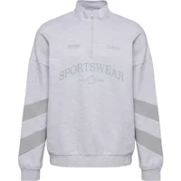 Sweatshirt demi-zip oversize Hummel