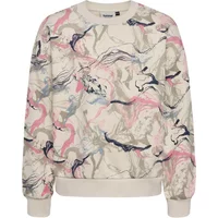 Felpa larga ragazza Hummel AOP