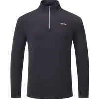 Long-sleeved Riding Jersey HV Polo Miles