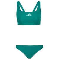 Maillot de bain 2 pièces dos en V femme adidas 3-Stripes