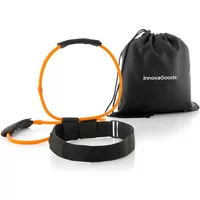 Ceinture avec bandes de résistance pour les fessiers et guide d'exercices InnovaGoods Bootrainer