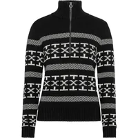 Women's 1/2 zip sweater Johaug Dalsbygda Woolmix