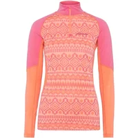 Damen Langarm-Demi-Zip-Trikot Kari Traa Malia
