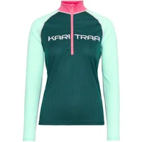 Maglia sottile 1/2 zip a maniche lunghe donna Kari Traa Ella