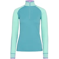Malla interior 1/2 cremallera de mangas largas para mujer Kari Traa Mila
