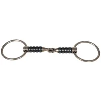 Two-ring horse bit Kentucky Horsewear Cherry Roller Sweet Iron