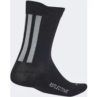 Chaussettes de running mi-mollet réfléchissantes adidas