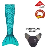 Meerjungfrauenkostüm mit Monoflosse Kuaki Mermaids