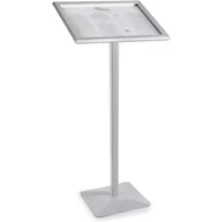 Aluminium menukaartstandaard Lacor