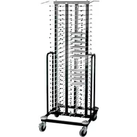 Mobiele kar voor 100 platen Lacor