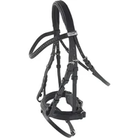 English Riding Bridle with Rubber Web Reins Lexhis Bruna