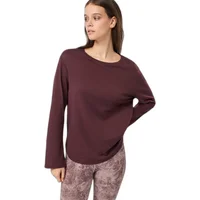 Camiseta de manga larga para mujer Mandala Halfmoon