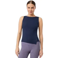 Women's Fitted Button Knit Tank Top Mandala