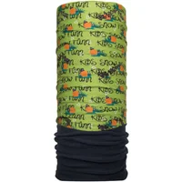 Microfibre and Fleece Neck Warmer Child MATT Cargols Verd