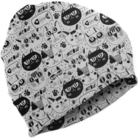 Gorro infantil MATT Black & White Cats
