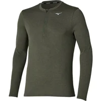 Camiseta de entrenamiento con media cremallera Mizuno Impulse