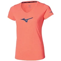 Damen T-Shirt Mizuno Core Runbird